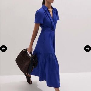 Me+Em Twist Front Maxi Dress